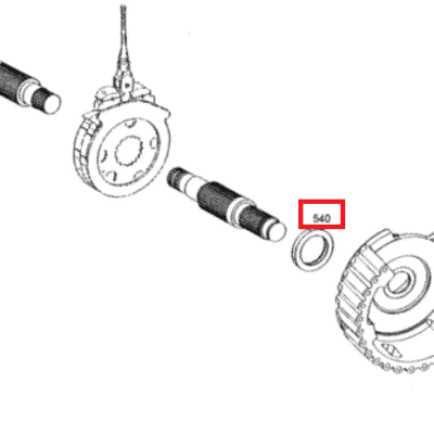 Pierścień uszczelniający - 75x100x15 - 04433596 - SDF