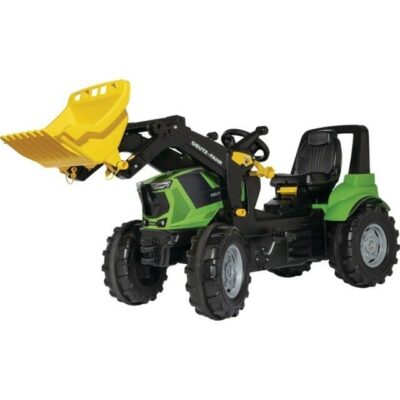 Traktor na pedały z ładowaczem - Deutz Fahr NOWA SERIA - 8908223 - ROLLY-TOYS