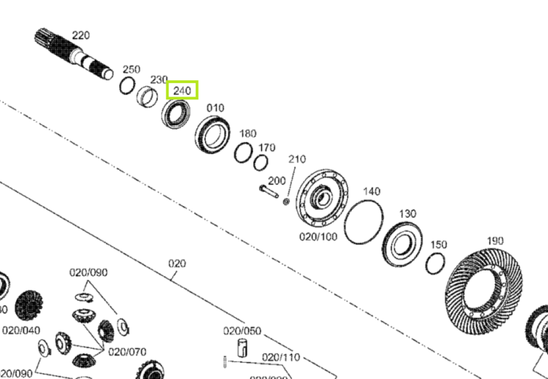 Pierścień uszczelniający DUO – 65x100x22 – 04417316 – SDF