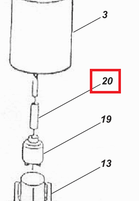 Tuleja gumowa IC - 95891001 - DeLaval