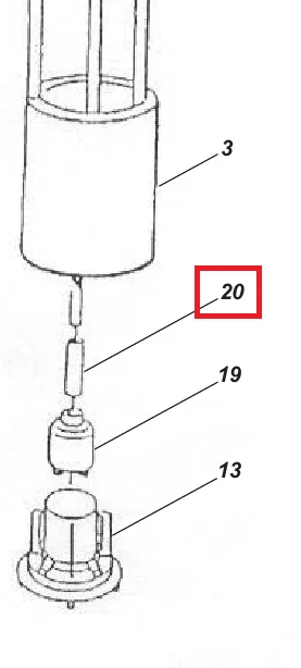 Tuleja gumowa IC - 95891001 - DeLaval