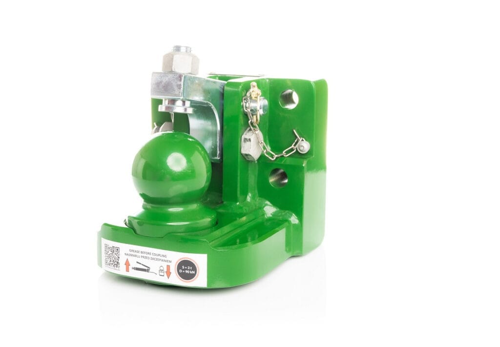 Zaczep kulowy – K80 140×80 – 110kN – ZK80S4D110N – V-ORLANDI