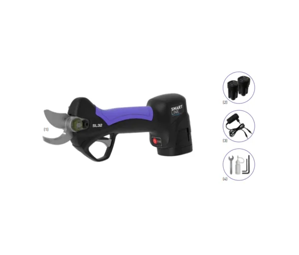 Sekator elektryczny SMART LINE 32 z dwoma akumulatorami - SL10.0200 - CAMPAGNOLA