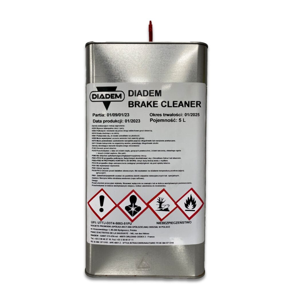 Zmywacz do hamulców – 5L – DIADEMZ5000 – DIADEM