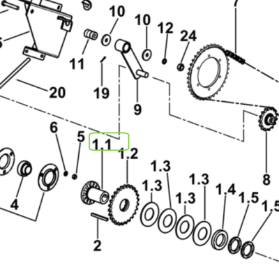 Sprzęgło z tuleją wibracyjną - 06260815 - SDF