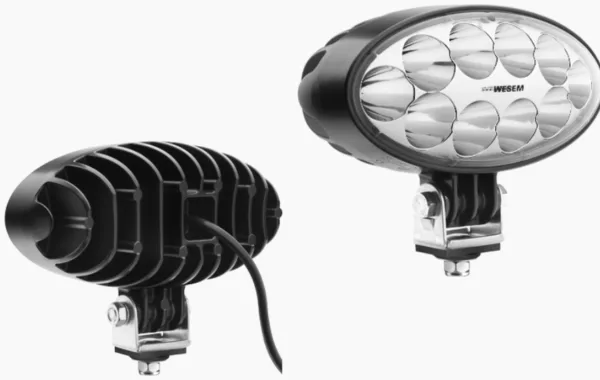 Lampa Robocza LED owalna 4000lm - Skupiona wiązka światła - 12/24V - WESEM