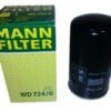 Filtr hydrauliczny - wkład - WD724/6 - MANN-FILTER