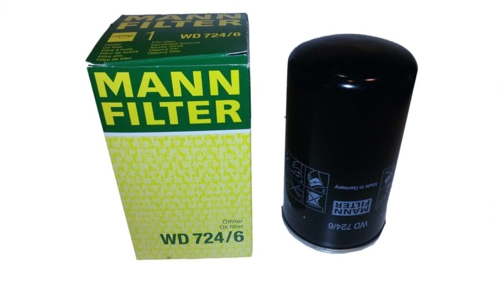 Filtr hydrauliki – WD724/6 – MANN FILTER