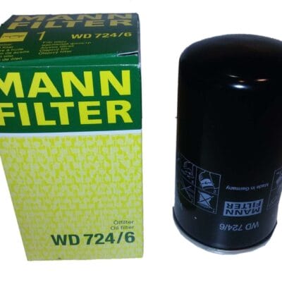 Filtr hydrauliki - WD724/6 - MANN FILTER
