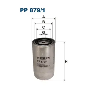 FILTR PALIWA PP837/1 - FILTRON