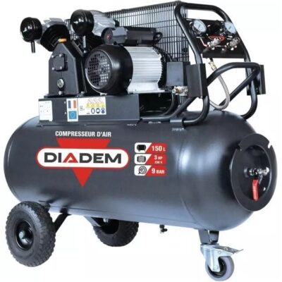 Kompresor warsztatowy - 150L 3CV 3-FAZOWY 23M3 - 257344 - DIADEM