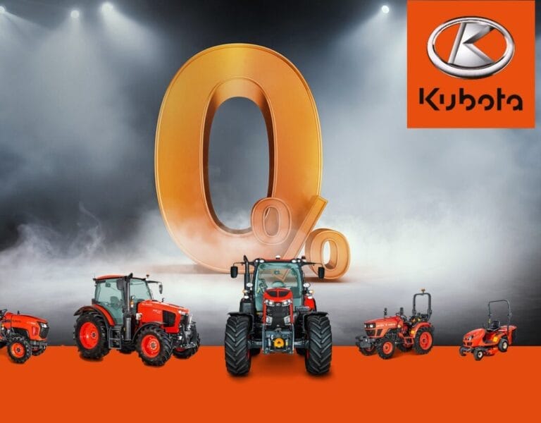 Finansowanie 0% KUBOTA 7
