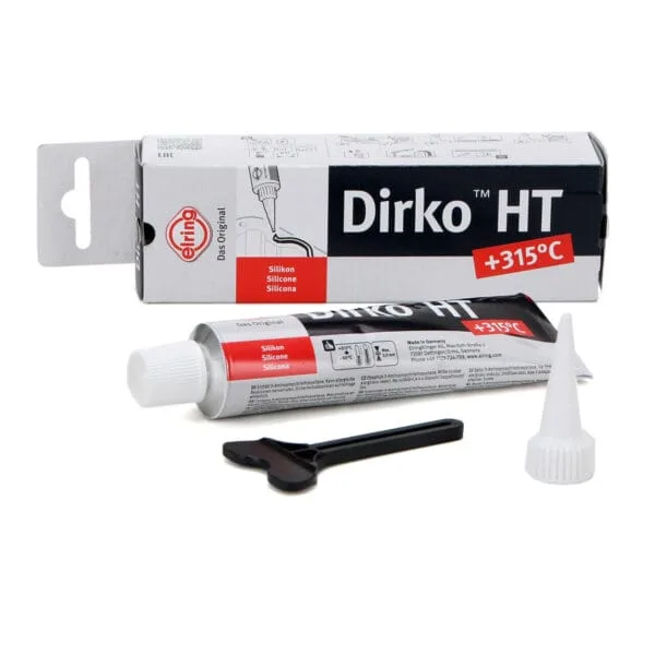 Silikon - Masa uszczelniająca - CZARNA - 70ml - 006.553 - DIRKO ELRING