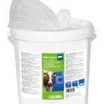 Tekstylne ręczniki do wymion w wiadrze - Uddero Clean - 20x20cm - 1000szt. - 15815 - KERBL