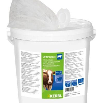 Tekstylne ręczniki do wymion w wiadrze - Uddero Clean - 20x20cm - 1000szt. - 15815 - KERBL