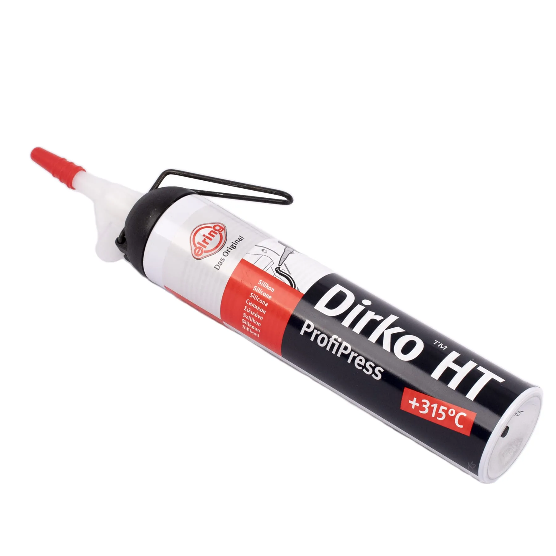 Silikon - Masa uszczelniająca HT PROFIPRESS - CZARNA - 200ml - 471.501 - DIRKO ELRING