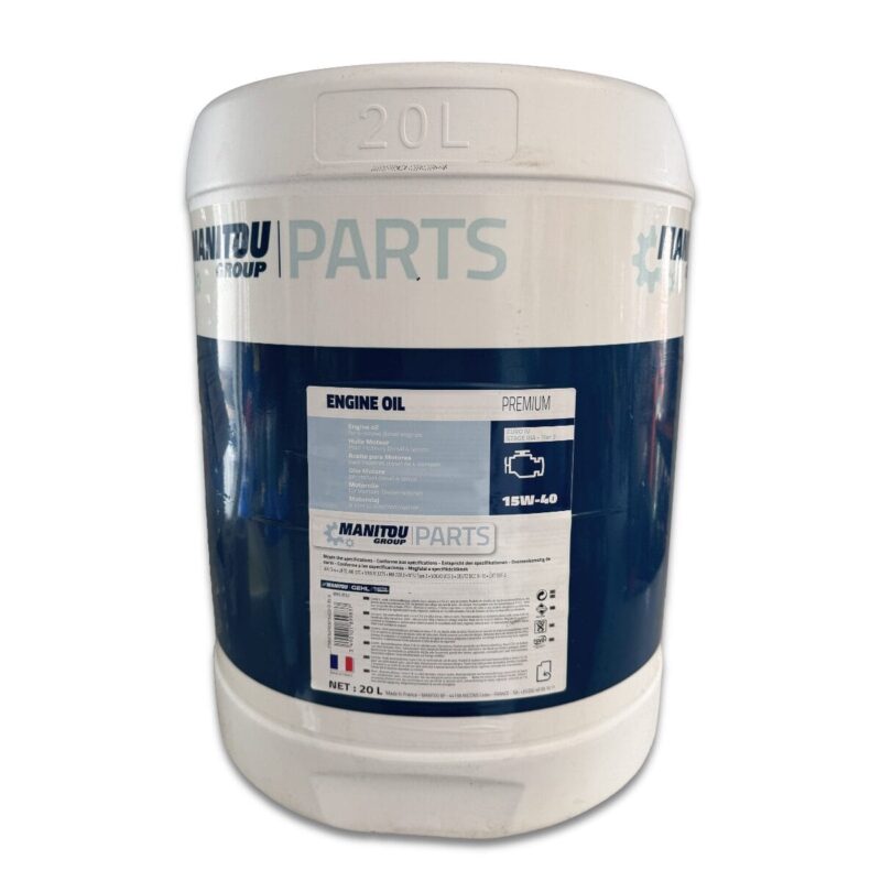 Olej silnikowy premium – 15W40 – 20L – 895832 – MANITOU