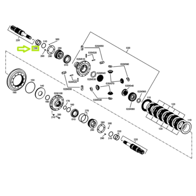 Pierścień dyferencjału - 0.900.2009.9 - SDF