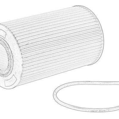 Filtr oleju silnikowego wkład - 04516458 - SDF