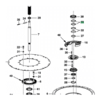 Pierścień dystansowy podkładka ustalająca - Dysk 90/110x1,00 ISO 4759-3 - 163.134 - POTTINGER