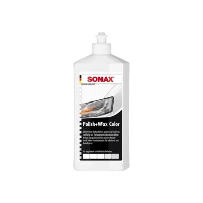 Wosk koloryzujący Polish&Wax Color Nano Pro - 250 ml biały - 296041 - SONAX