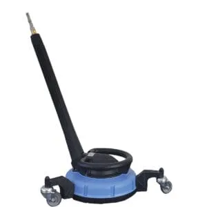 Szczotka do kostki - talerz obrotowy do mycia kostki - na kółkach - 300mm - UFO Round Cleaner - 41881 - KRANZLE