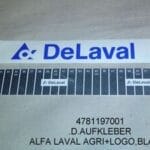 Naklejka logo - DeLaval 20 cm - 4781197001 - DELAVAL
