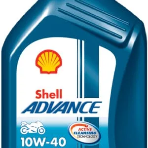 Olej silnikowy - Półsyntetyczny - ADVANCE 10W40 - 4T - 1L - 550044446 - SHELL