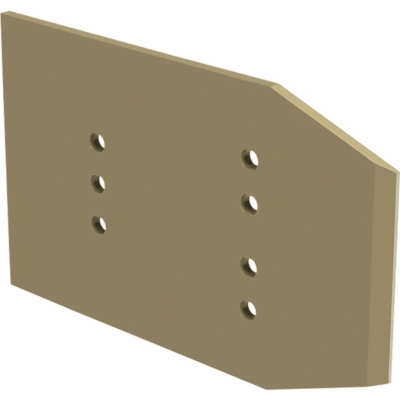 Płoza zagarniająca pług tylna - Ochraniacz płozy - 929.10.021.0 - POTTINGER