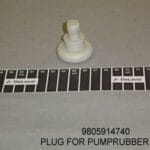 Zaślepka do rury gumowej myjni - T100 T200 - 9805914740 - DELAVAL