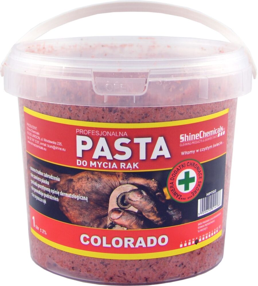 Pasta do mycia rąk – PROFESJONALNA COLORADO – 1L – HPT02-1L 2514186 – SHINECHEMICALS
