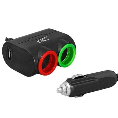 Adapter - CAR FIRE 2gn/USB 1,2A/120W - 12-24V - LXAS10 - LTC