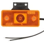 Lampa boczna obrysowa pozycyjna - Pomarańczowa - W17 - WAŚ