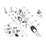 Śruba - M16x12 - Y106.0140 - CAMPAGNOLA