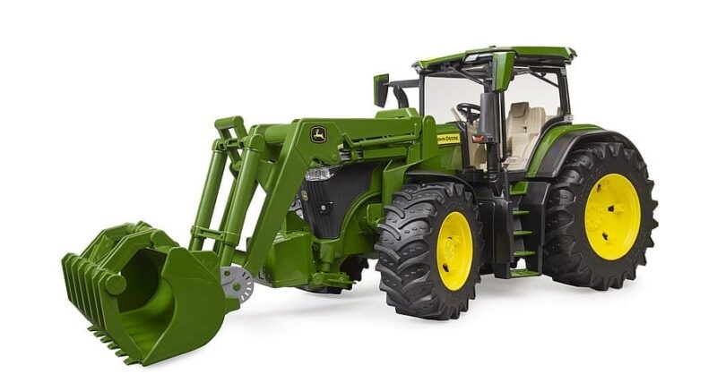 Zabawka – Traktor John Deere 7R 350 z ładowaczem John Deere skala 1:16 – 03151 – BRUDER