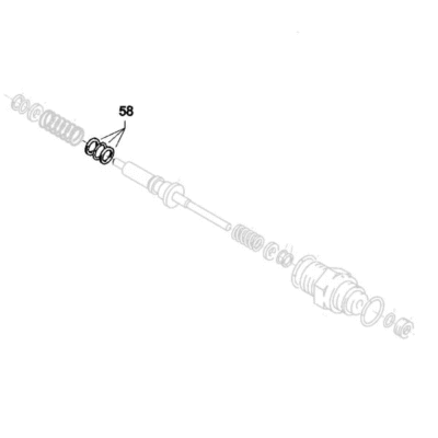 Zestaw naprawczy uszczelek regulatora obrotów - 15013 - KRANZLE