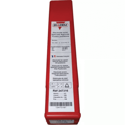 Elektrody rutylowo-celulozowa - SPECJALNE AGRI 4x350MM - 109szt. - 247316 - DIADEM