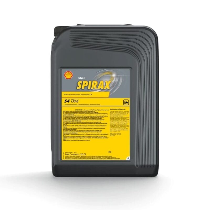 Olej przekładniowo-hydrauliczny – SHELL Spirax S4 TXM – 20L – 550070974 – SHELL