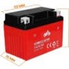 Akumulator żelowy motocyklowy - LTX4L-BS - 12V4AH/10HR - LTC