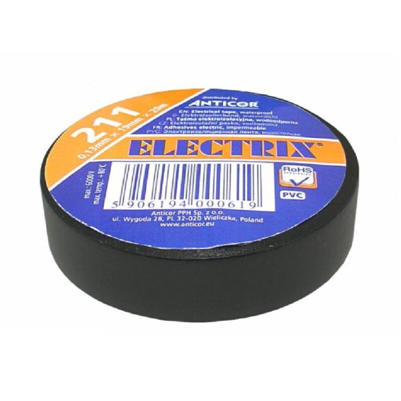 Taśma izolacyjna – 15mm – 10m – LXSC077 – ELECTRIX