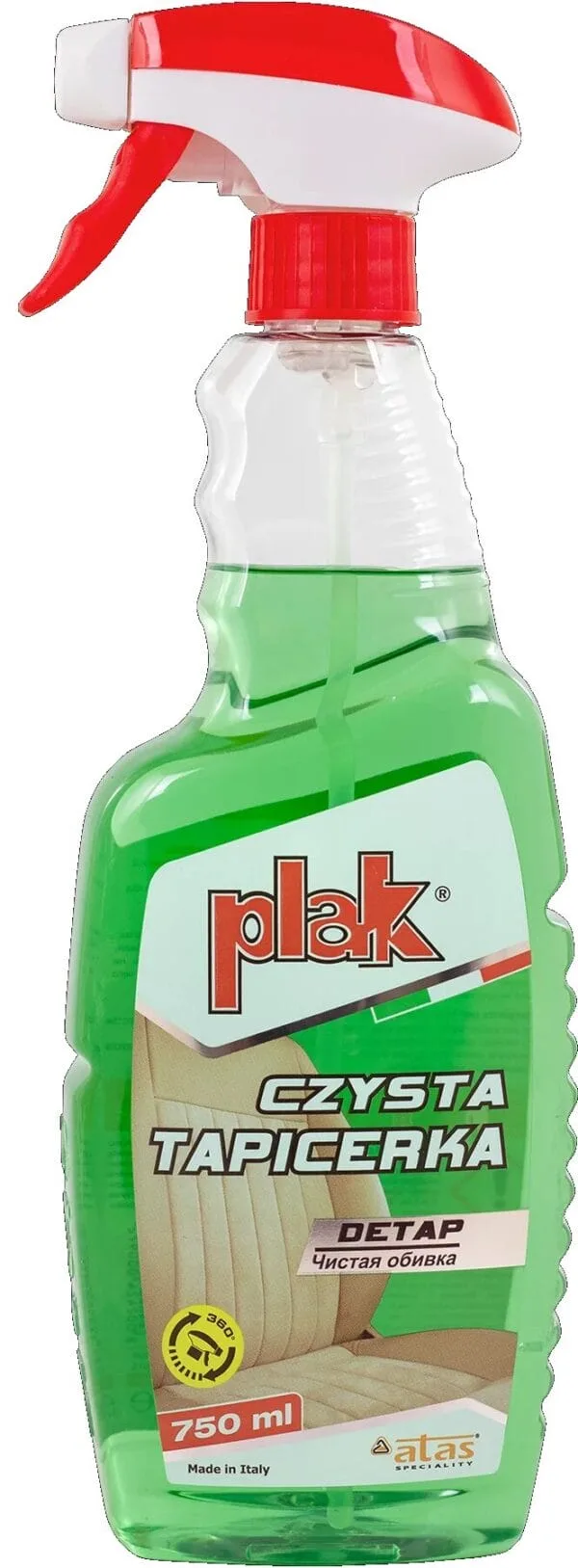 Preparat Do Czyszczenia Tapicerki - DETAP Czysta tapicerka - 750ml - PLAK