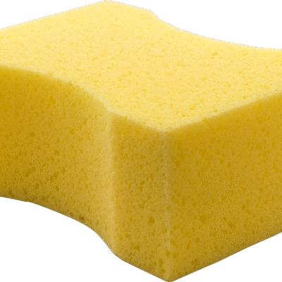 Gąbka samochodowa - ŻÓŁTA - ATAS