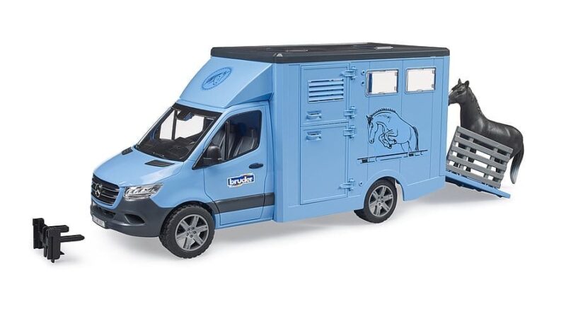 Zabawka – Mercedes Benz Sprinter do przewozu koni – 02674 – BRUDER