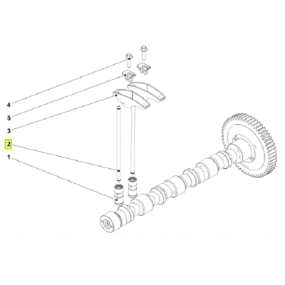 Drążek szpilka zaworowa - 04140140 - SDF