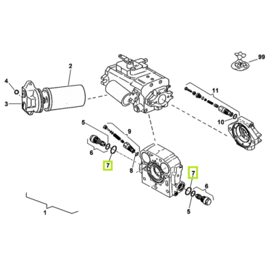 Pierścień uszczelniający - 29,2x3 - 16039204 - SDF