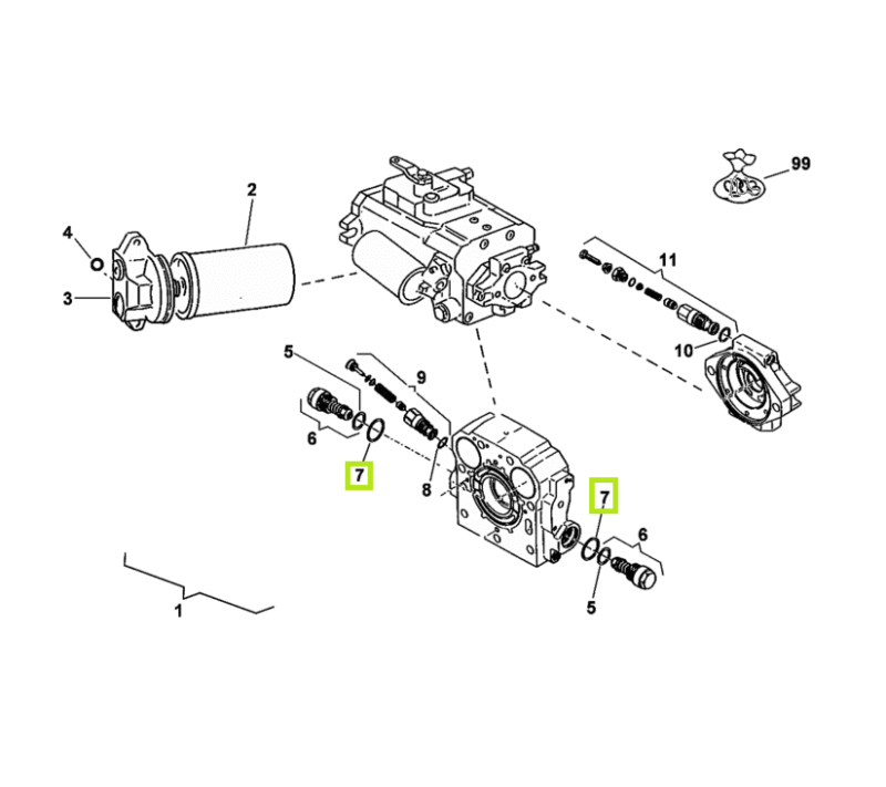 Pierścień uszczelniający – 29,2×3 – 16039204 – SDF