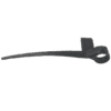 Paleck plastikowy motowideł - PRAWY - L-267mm - 60016000931 - 600-16000931 - BEBCO