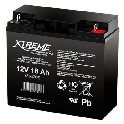 Akumulator żelowy - 12V 18AH - XTREME