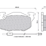 Klocki hamulcowe - AD5 529481 - AD BRAND