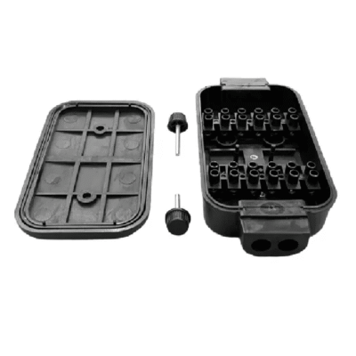 Puszka elektryczna 12 -polowa - czarna - KAMAR